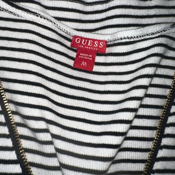 GUESS Exposed Zippered Tank Top Size M - Picture 6 of 7